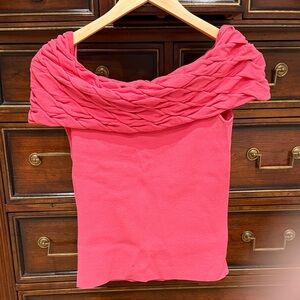Dana Buchman Coral Knit Top